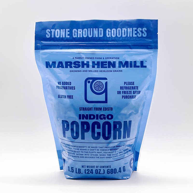 Marsh Hen Mill - Indigo Popcorn 1.5 Pound