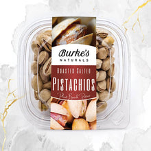 Load image into Gallery viewer, Burke&#39;s Naturals - Roasted Pistachios - Lightly Salted: 7 oz
