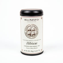 Load image into Gallery viewer, Oliver Pluff &amp; Company - Hibiscus - Loose Tea in Signature Tea Tin
