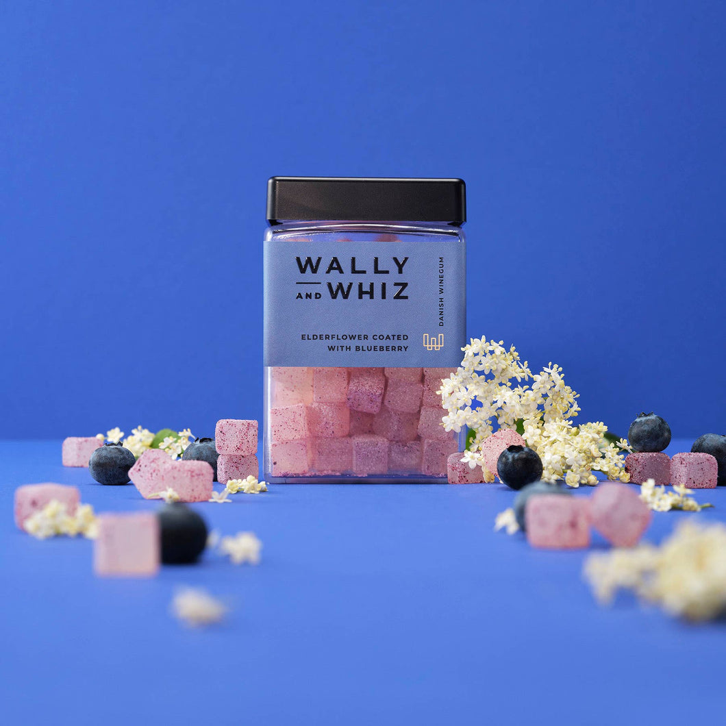 Sweetish- Swedish Candy Wholesale - Wally & Whiz Elderflower With Blueberry 240g