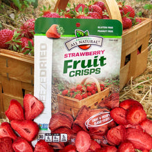 Load image into Gallery viewer, Freeze-Dried Strawberries Fruit Crisps (½ cup bags)
