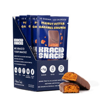 Load image into Gallery viewer, Krack'd Snacks - 1g Sugar | Milk Chocolate PB Caramel Crunch (Keto|Vegan)
