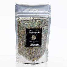 Load image into Gallery viewer, Salinity Finishing Salt - Jar - Lavender Honey Bee Finishing Salt: 3 oz pinch jar
