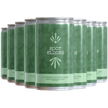 Load image into Gallery viewer, Root Elixirs - Root Elixirs Sparkling Cucumber Elderflower Cocktail Mixer
