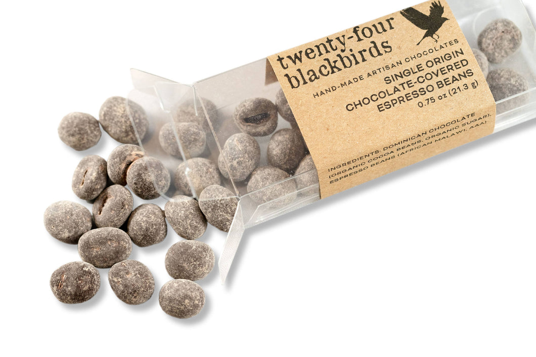 Twenty-Four Blackbirds - Single Origin Chocolate-Covered Espresso Beans
