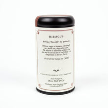 Load image into Gallery viewer, Oliver Pluff &amp; Company - Hibiscus - Loose Tea in Signature Tea Tin
