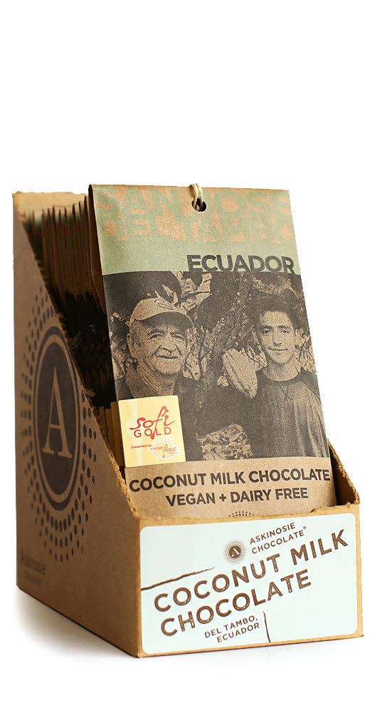 Askinosie Chocolate - Coconut Milk Ecuador Chocolate Bar