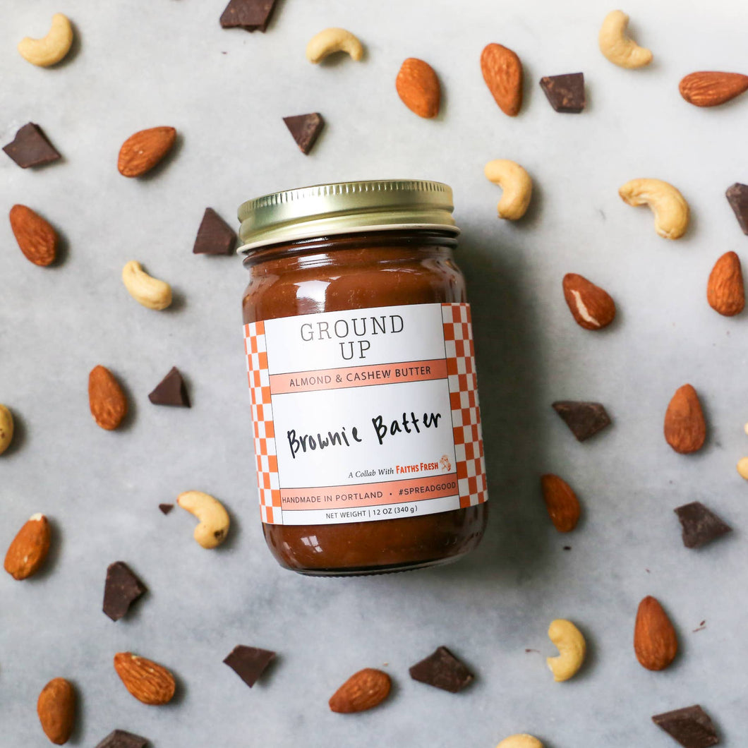 Ground Up PDX - 12oz Brownie Batter Butter