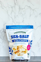 Load image into Gallery viewer, Terranean Herbs &amp; Spices - Sea Salt Twice-Baked Pita Chips
