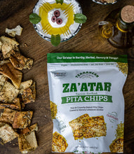 Load image into Gallery viewer, Terranean Herbs &amp; Spices - Za&#39;atar Twice-Baked Pita Chips
