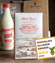 Load image into Gallery viewer, Dick Taylor Craft Chocolate - Vanilla Milk Chocolate
