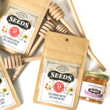 Load image into Gallery viewer, Naturacentric - California Native Wild Flower Pollinator Seed Pack
