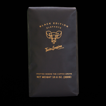 Load image into Gallery viewer, Twin Engine Coffee - Elefante Black GROUND /Organic Fair Trade Specialty Arabica
