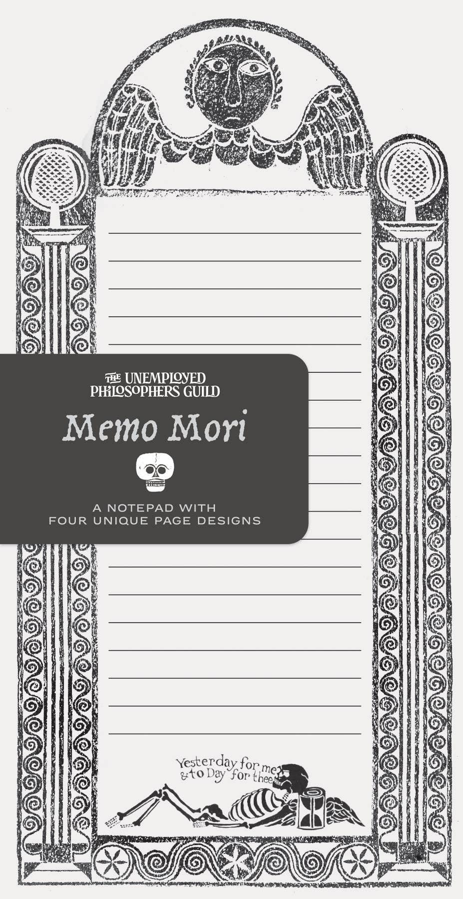 Unemployed Philosophers Guild - Memo Mori Notepad