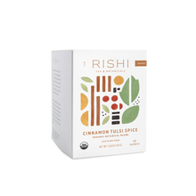 Load image into Gallery viewer, Rishi Tea &amp; Botanicals - Cinnamon Tulsi Spice Organic Herbal Tea Sachets
