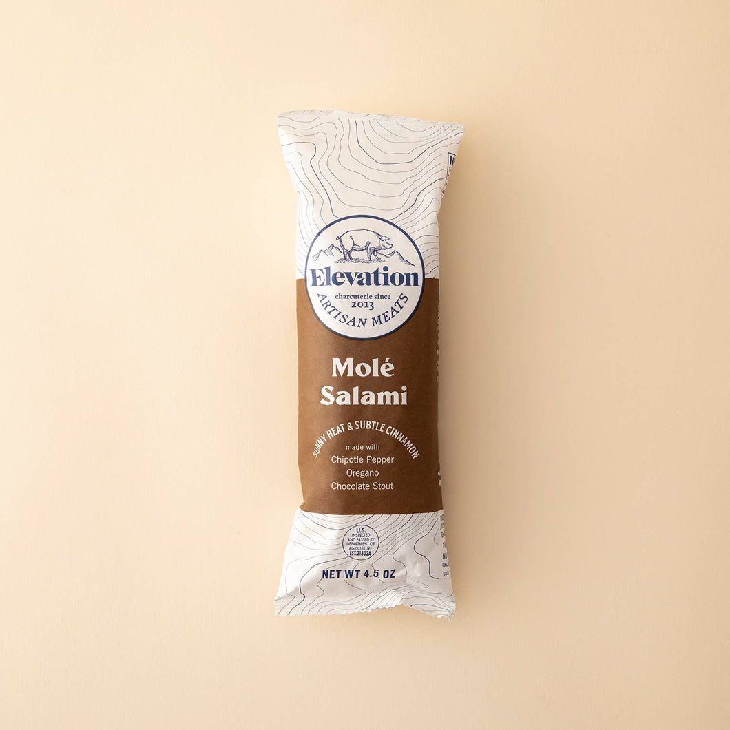 Elevation Charcuterie and Artisan Meats - Mole Salami