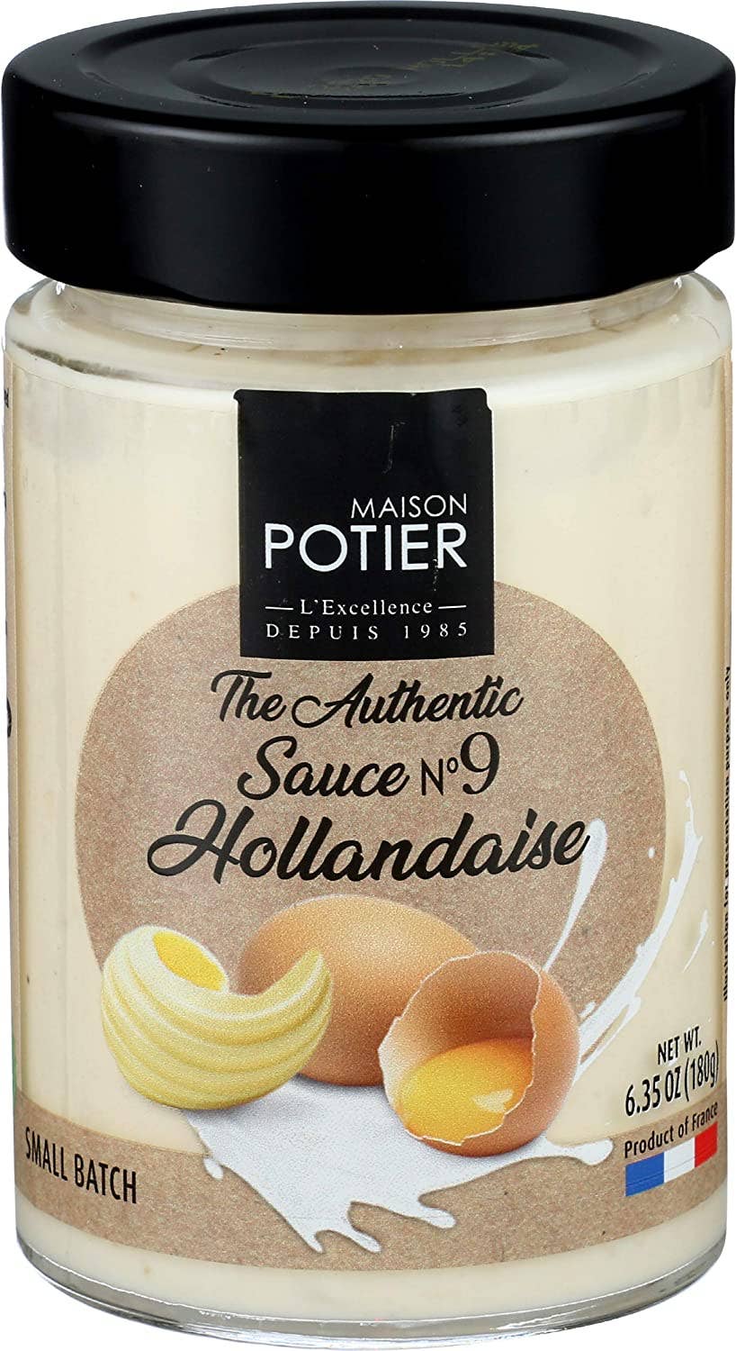 Maison Potier Hollandaise Sauce No 9, 6.35oz Glass Jar