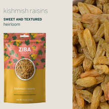 Load image into Gallery viewer, Ziba Foods - Kishmish Raisins, Vegan 5 oz
