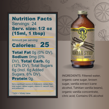 Load image into Gallery viewer, Portland Syrups - Vanilla Syrup 12 oz - Coffee Syrup
