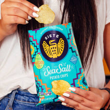 Load image into Gallery viewer, Siete Sea Salt Potato Chips 1.5 oz -small bag

