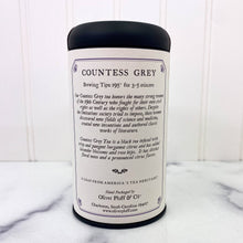 Load image into Gallery viewer, Oliver Pluff &amp; Company - Countess Grey Tea - Loose Tea in Signature Tea Tin
