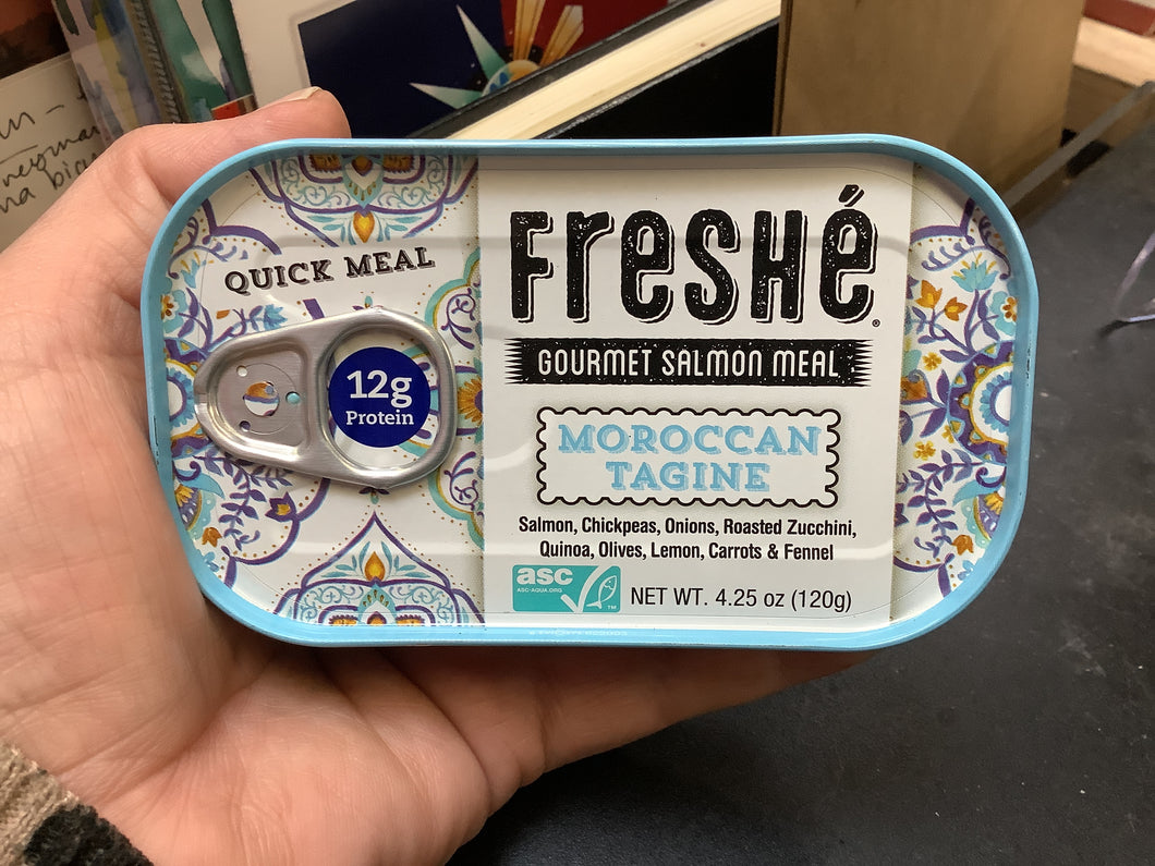 Freshe Moroccan Tagine Salmon Tin 120gr – Anchor Pantry