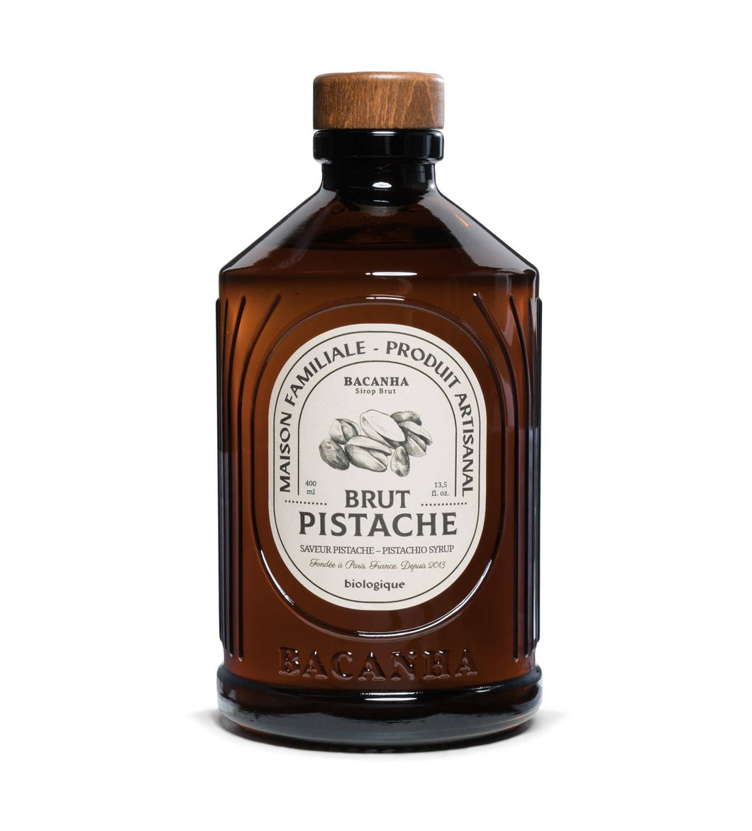 Bacanha - Sirop de Pistache Brut Biologique - 400 ml