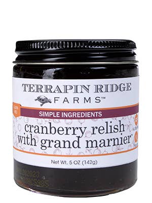 Terrapin Ridge Farms - Cranberry Relish w/Grand Marnier 5 oz