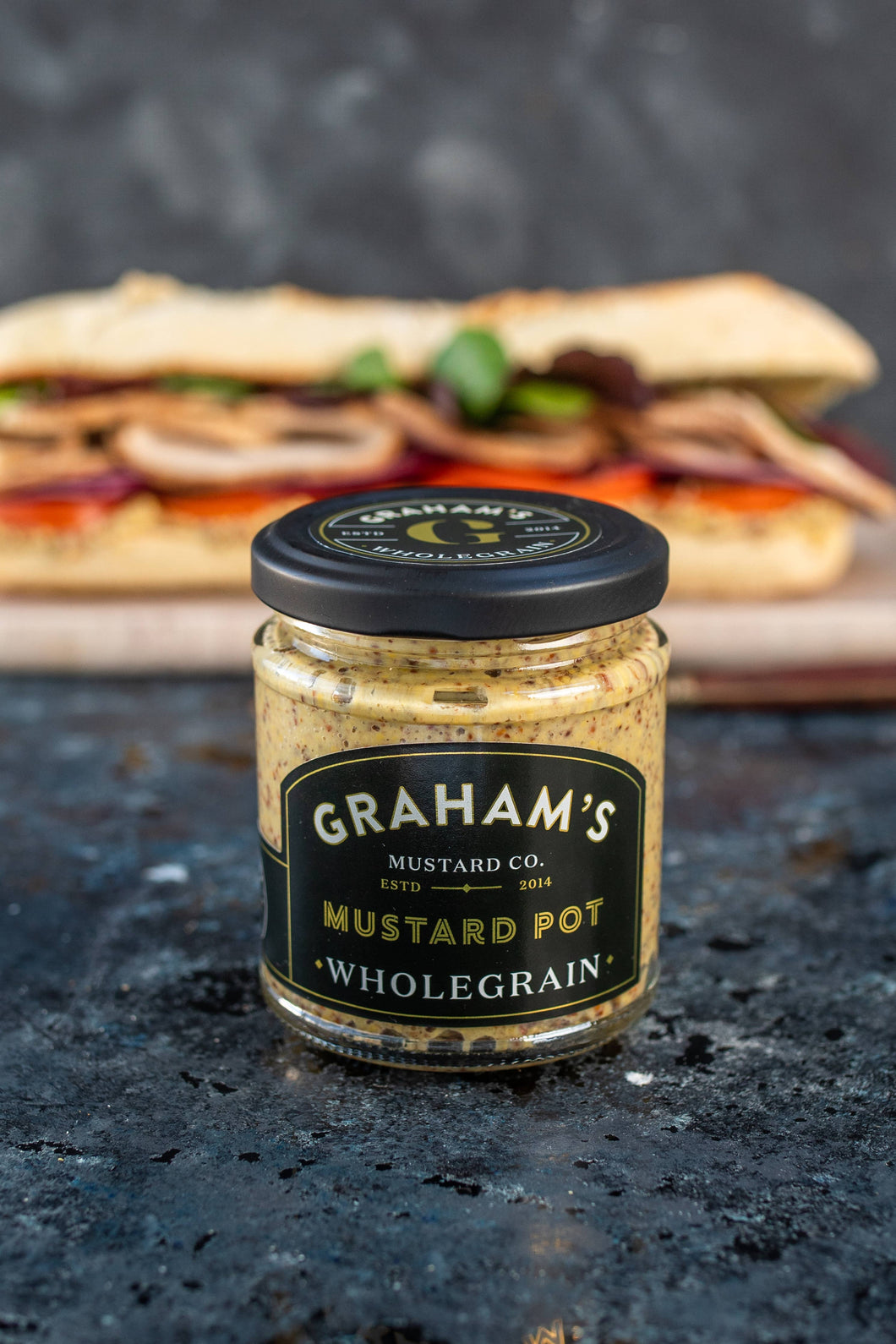 GRAHAM'S - Graham's Irish Wholegrain Mustard