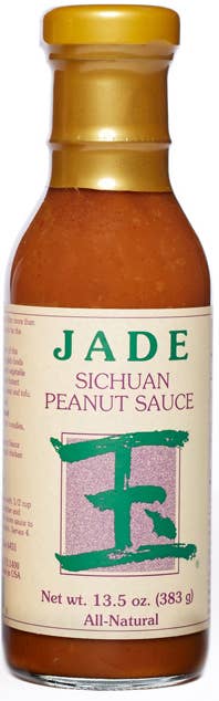 Golden West Specialty Foods - Jade All Natural Sichuan Peanut Sauce - 13.5 oz