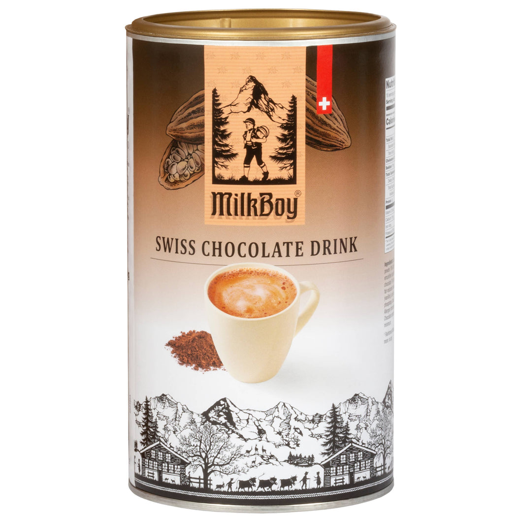 Milkboy Swiss Chocolates - Milkboy Swiss Chocolate Drink - Cocoa Mix 1lb.