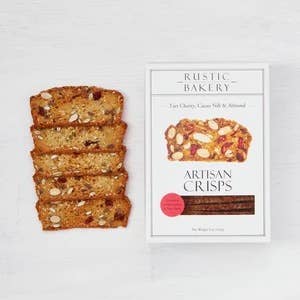Rustic Bakery - Artisan Crisps - Tart Cherry, Cacao Nib & Almond Box