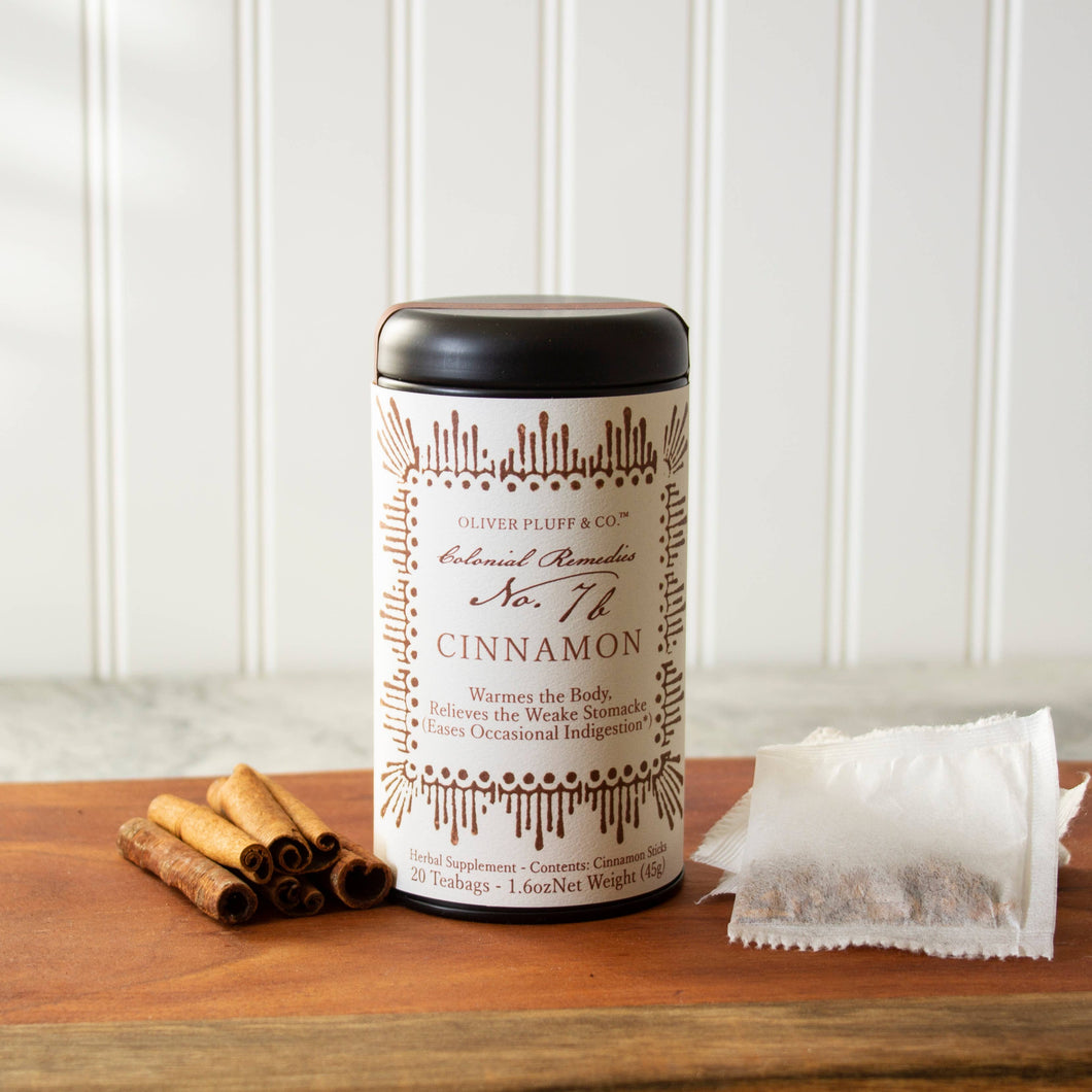 Oliver Pluff & Company - Colonial Remedies No. 7b - Cinnamon Tea Bags