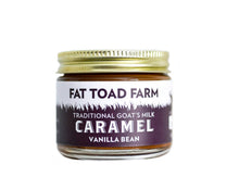 Load image into Gallery viewer, Fat Toad Farm - 2oz Vanilla Bean Goat&#39;s Milk Caramel
