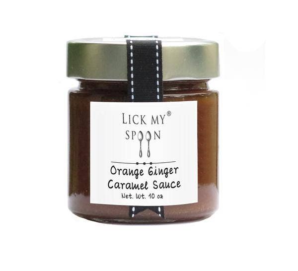 Lick my spoon- Orange Ginger Caramel Sauce