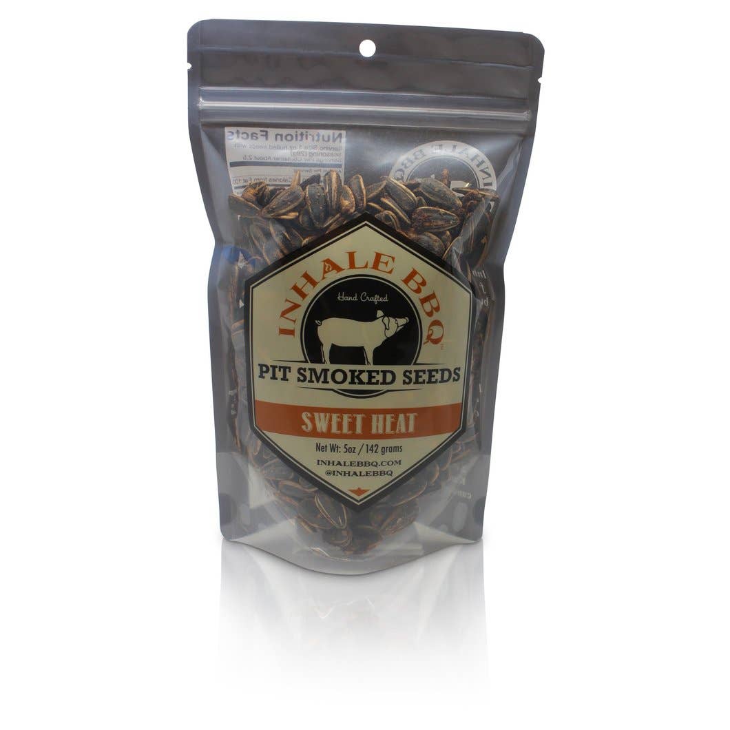 Inhale BBQ - Pit Smoked Sweet Heat Sunflower Seeds