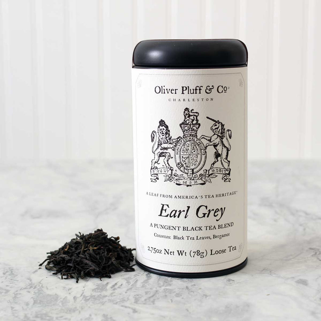 Oliver Pluff & Company - Earl Grey Tea - Loose Tea in Signature Tea Tin