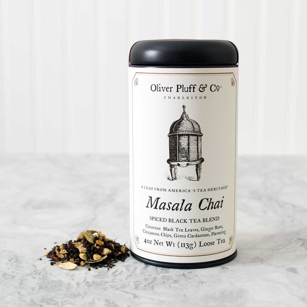Oliver Pluff & Company - Masala Chai - Loose Tea in Signature Tea Tin