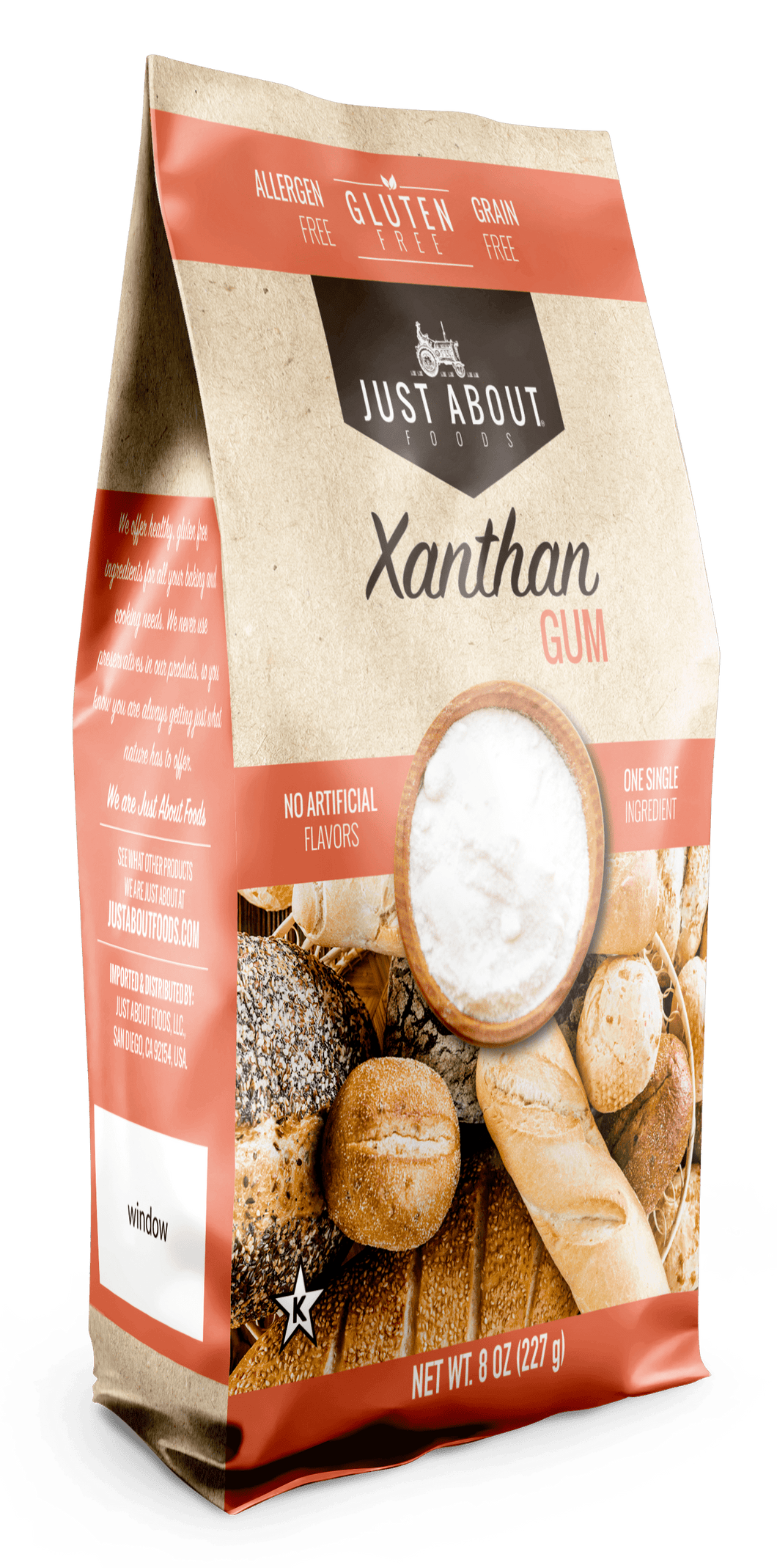 Just About Foods - Gluten Free Xanthan Gum 8 oz