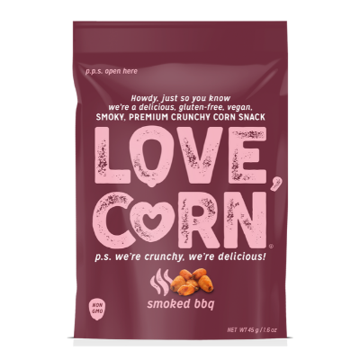 Righteous Felon Craft Jerky - Love Corn Smoked BBQ 1.6oz