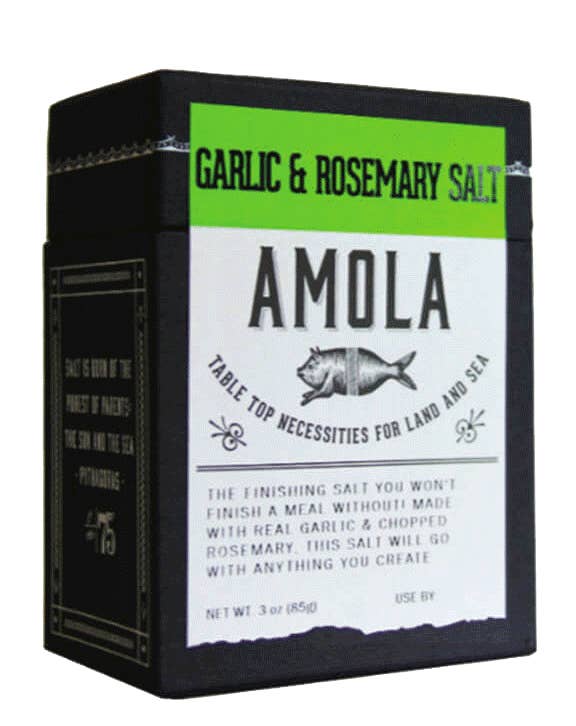 Amola Salt - 3 oz Garlic and Rosemary Salt