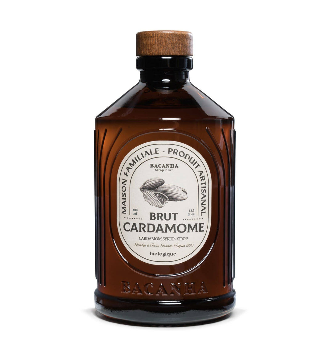 Bacanha - Sirop de Cardamome Brut - Biologique - 400ml