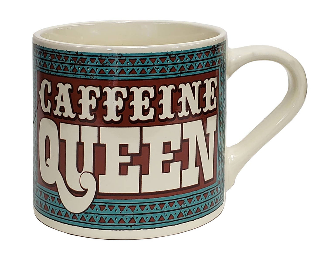 Trixie & Milo - Mug - Caffeine Queen - Ceramic