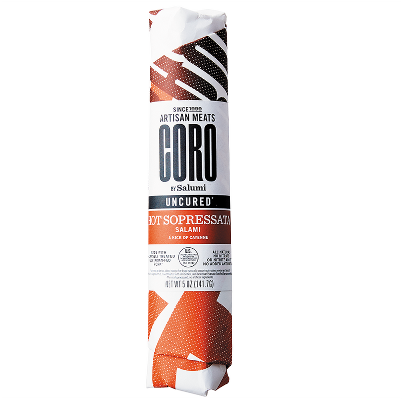 Coro Foods - Hot Sopressata - Uncured Piccolo