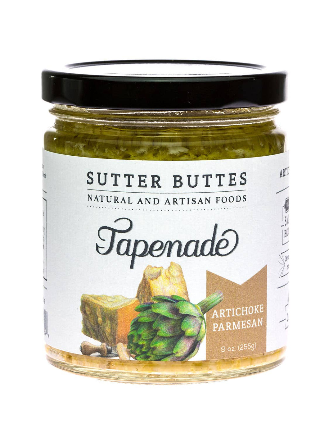 Sutter Buttes - Parmesan Artichoke Spread: 4 oz case of 24