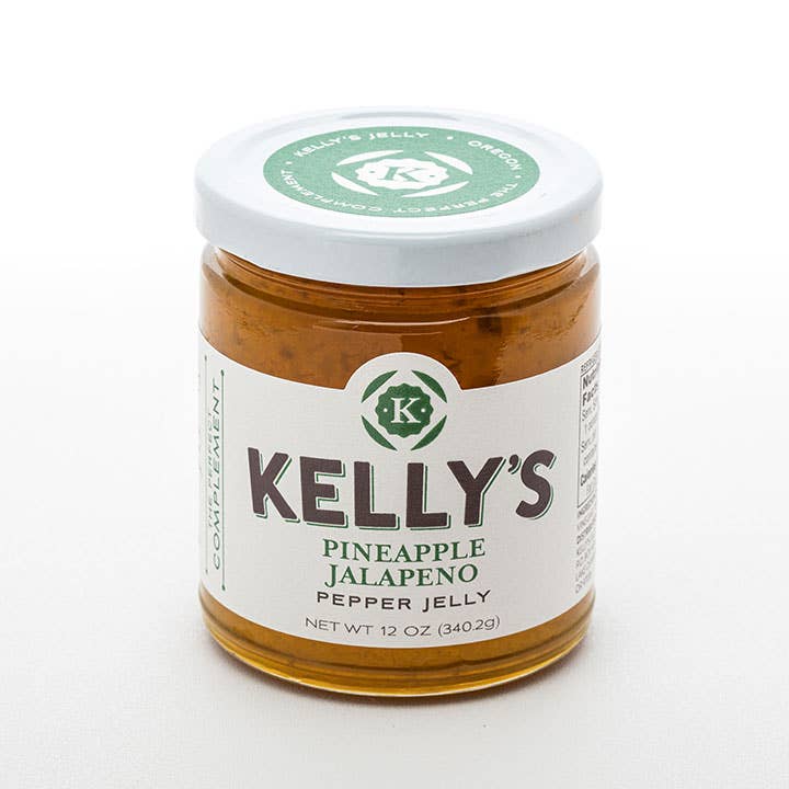 Kelly's Jelly - 12oz Pineapple Jalapeno Pepper Jelly