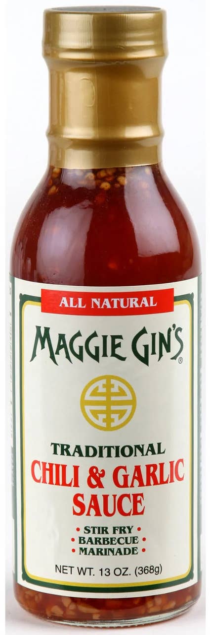 Golden West Specialty Foods - Maggie Gin Chili & Garlic Sauce - 13 oz.