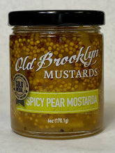Load image into Gallery viewer, Old Brooklyn Mustards - Spicy Pear Mostarda
