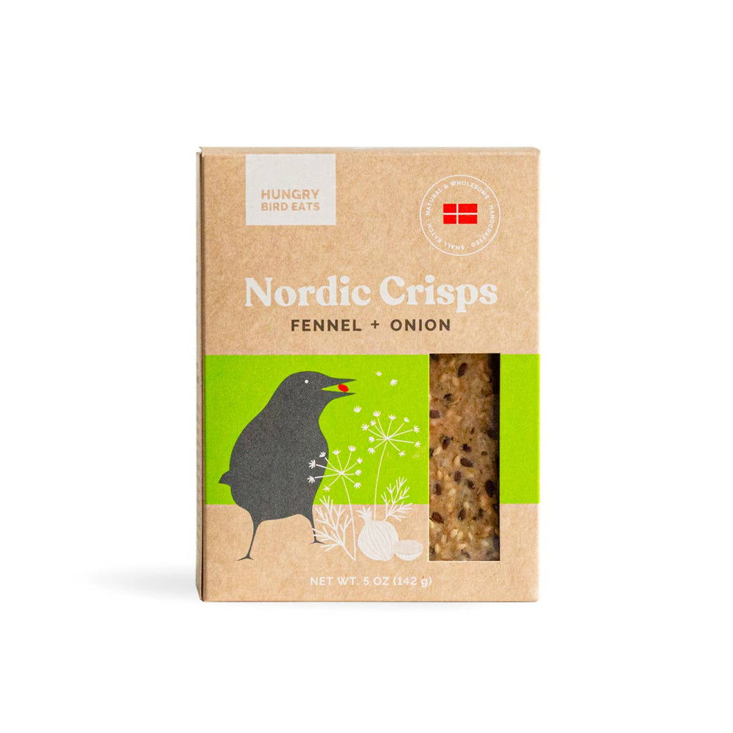 Hungry Bird Eats - 5oz Fennel + Onion - Nordic Crisps