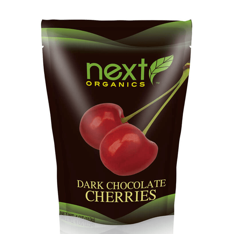 Next Organics - Org Dark Choc Cherries 4 oz